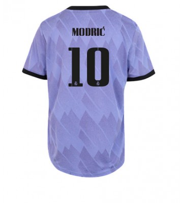 Real Madrid Luka Modric #10 Bortedrakt Kvinner 2022-23 Kortermet